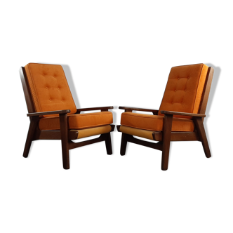 Pair of Freespan chairs FS108 reconstruction period