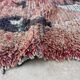 Tapis Marocain Boujad rouge - 221 x 89 cm