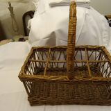 Rattan bottle holders