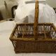 Rattan bottle holders