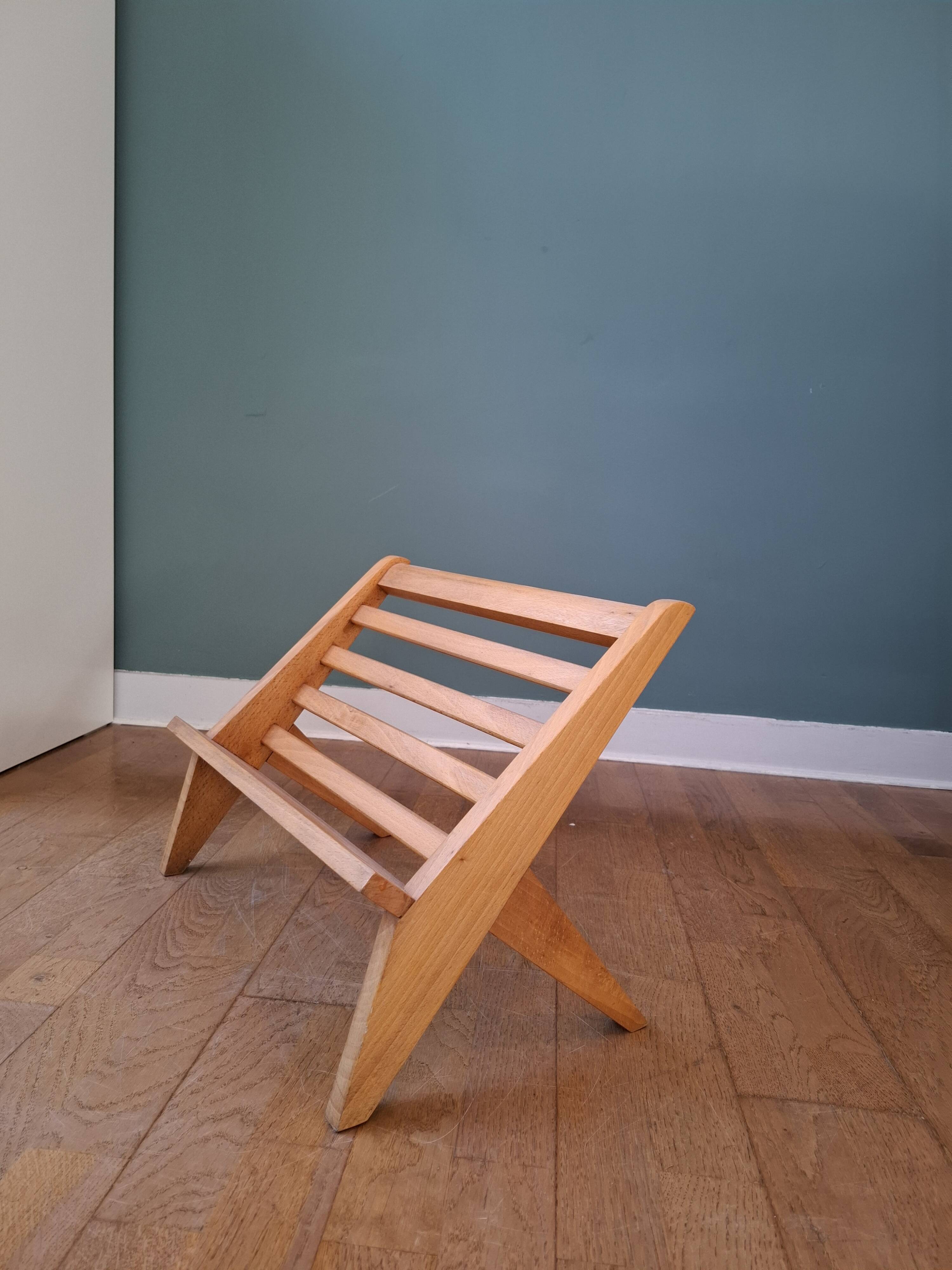 Scandinavian magazine rack