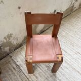 Paire de chaises Pierre Chapo S11