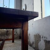 Rustic farmhouse table, solid oak, 2m