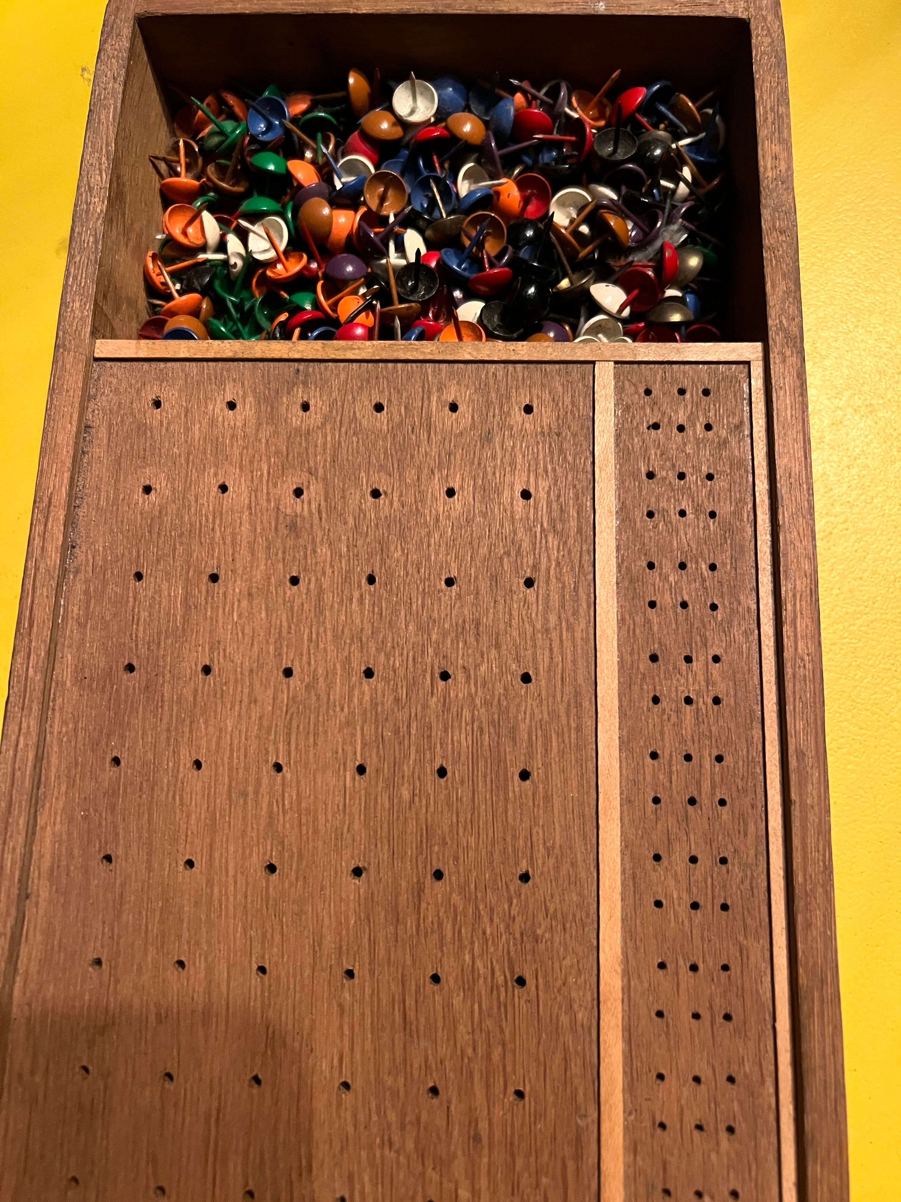 Rare, vintage Master Mind wood game