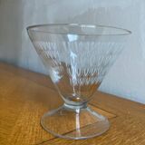 Set of 11 vintage flared champagne glasses