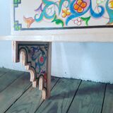 Vintage bohemian shelf