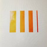 Minimalist geometric painting