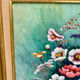 Oil on canvas, antique, in a gilded wooden frame.