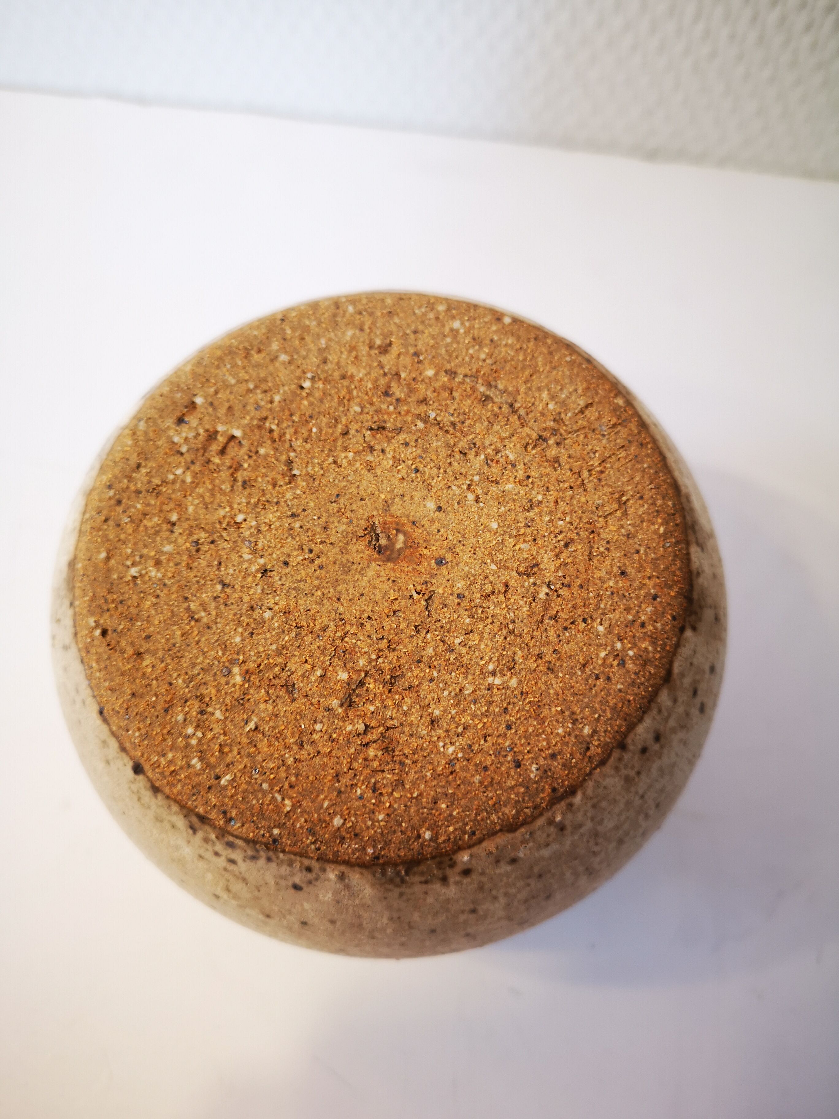 Vintage sandstone pot vase