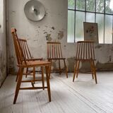 4 Scandinavian chairs Sweden Stolfabrik
