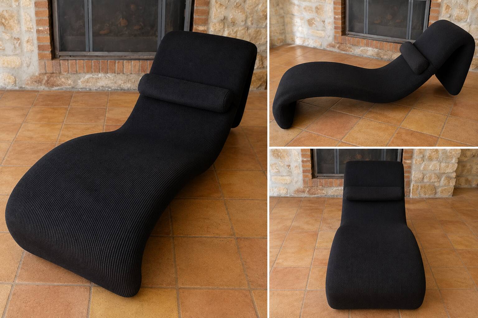 Chaise longue Djinn par Olivier Mourgue pour Airborne,1965