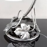 Wrought Iron Lamp, "Vine", Muller Frères Lunéville, Art Deco, c. 1930