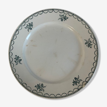 Plat porcelaine saint Amand