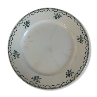Plat porcelaine saint Amand