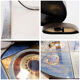 Oval coffee table by Georges Pelletier for La Roue Vallauris - France, 1970