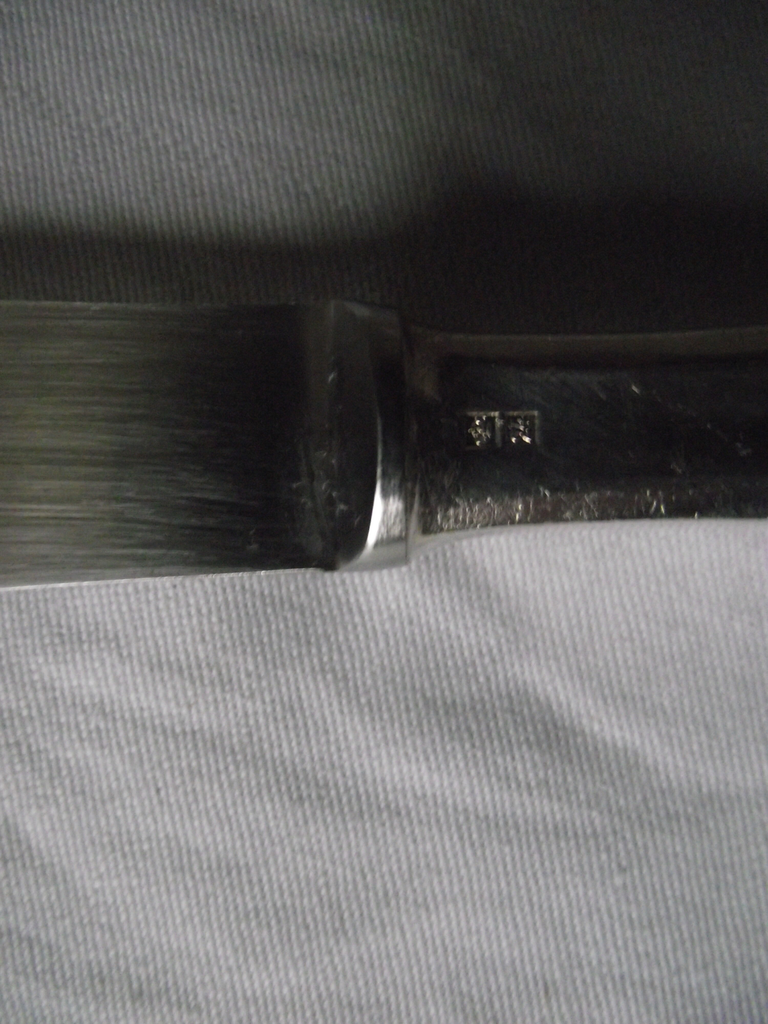 Box of 12 large knives from Alfémide production Christofle