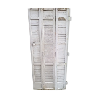 Ancient wooden shutter