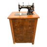 Machine à coudre Kohler mécanique et son meuble avec notice et aiguille de rechange