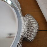 Plat inox forme poisson