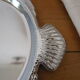 Stainless steel dish fish shape
