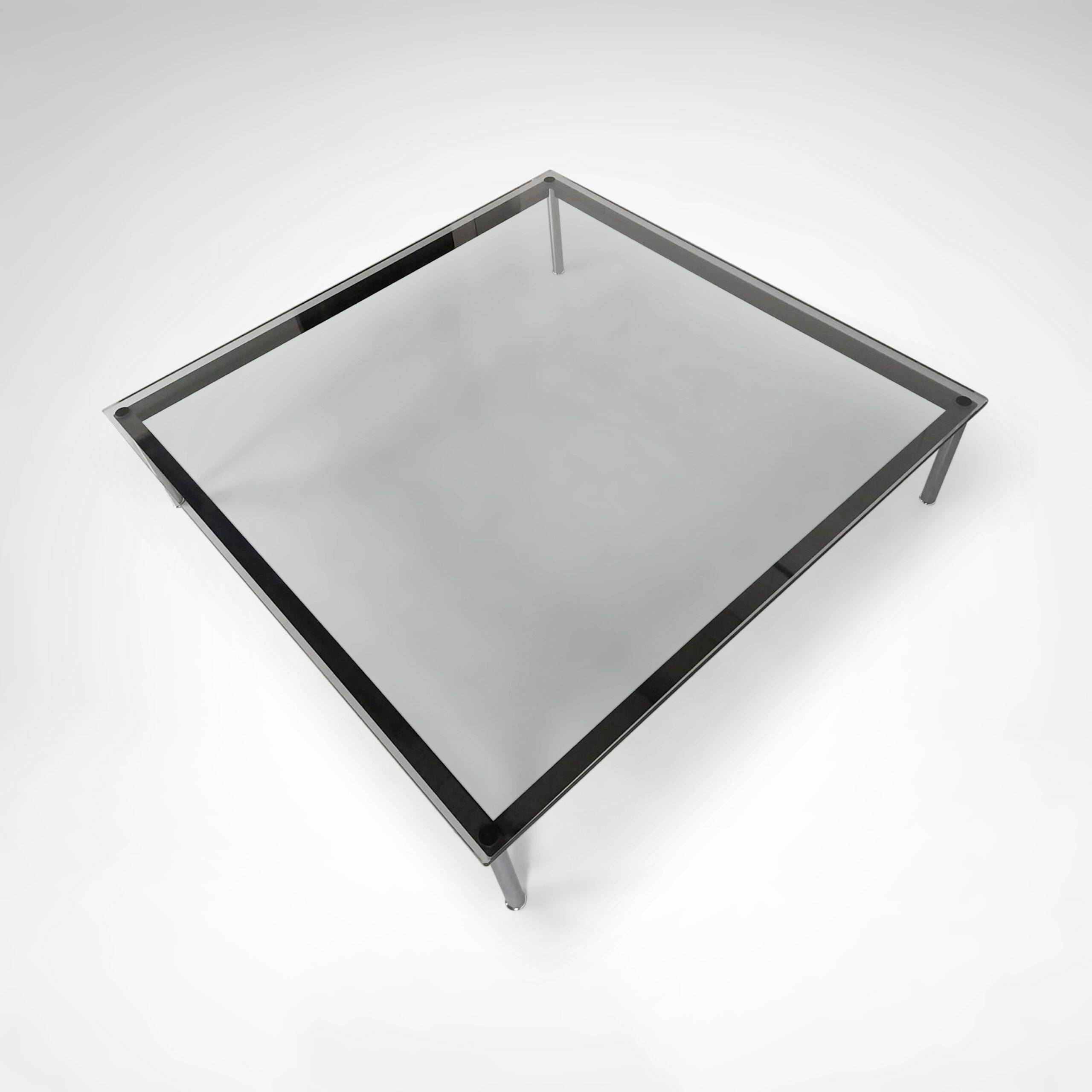 LC10 coffee table by Le Corbusier et al for Cassina 1990s