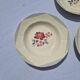 Set of 10 Deep Plates Model Josiane Sarreguemines Manufacture
