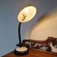 Black and white vintage desk lamp