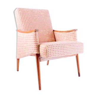 Vintage checkered armchair