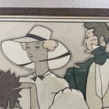 Old illustration from the 1930s