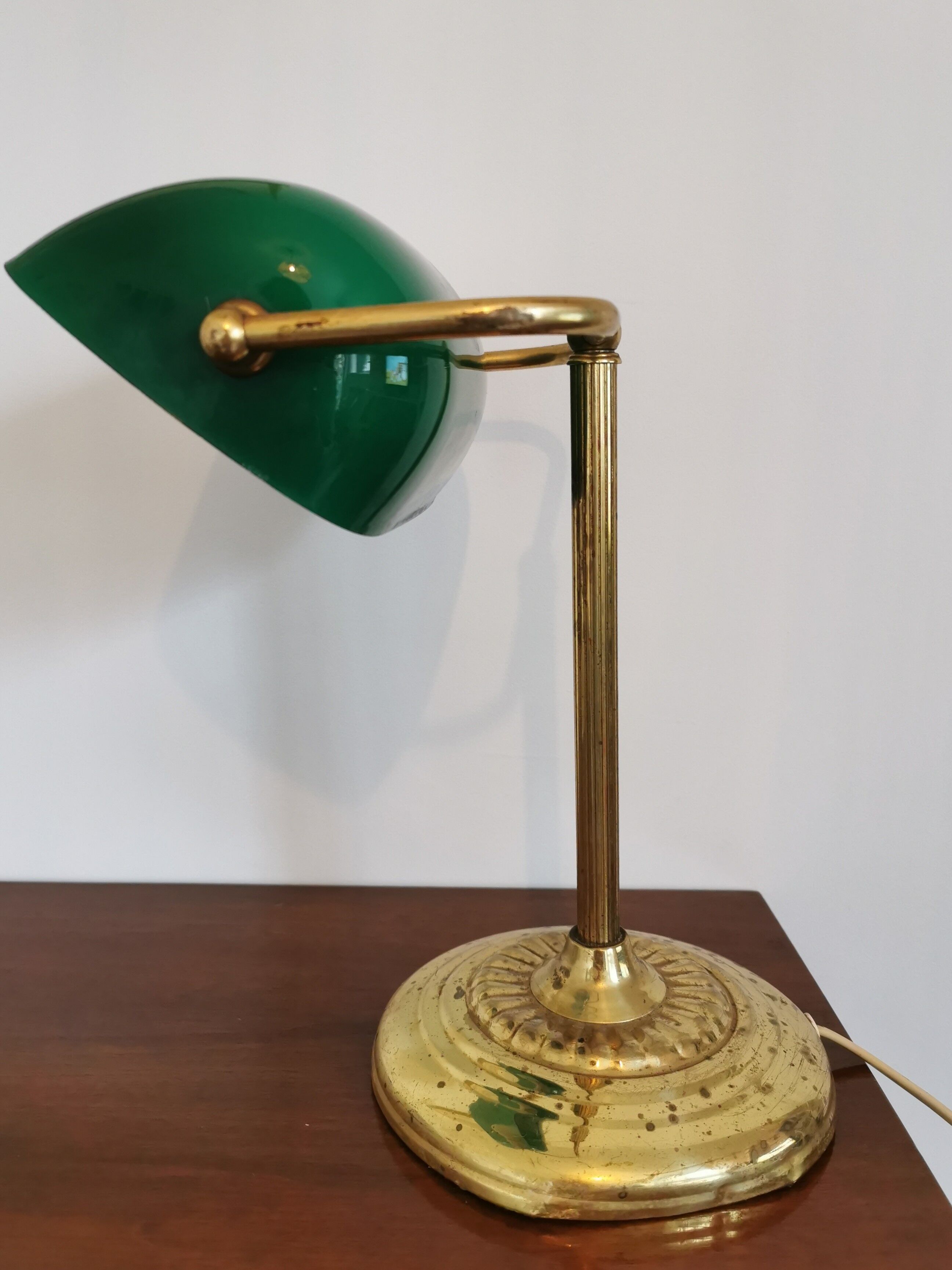 Vintage banker lamp Ikea
