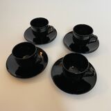 4 coffee cups Arcoroc