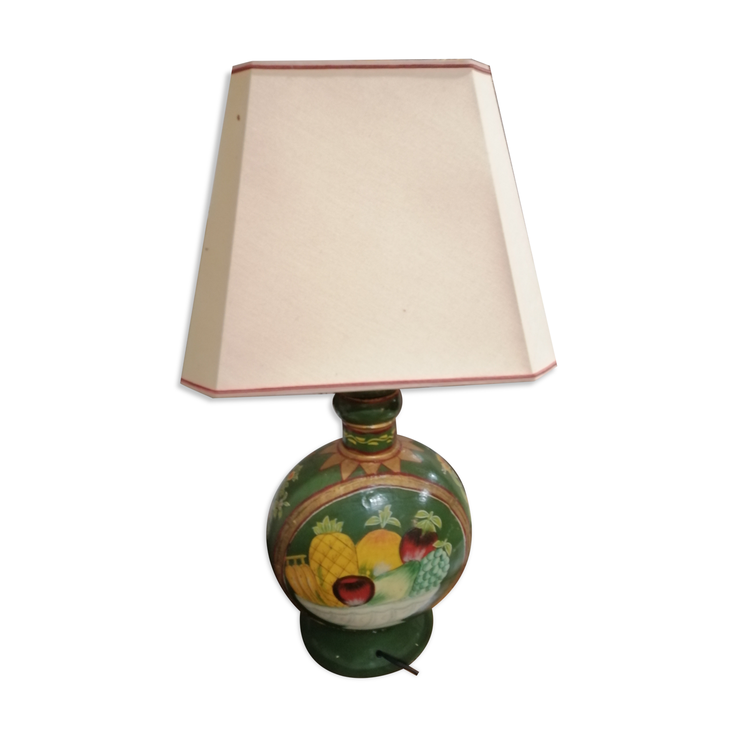 Vintage canister lamp