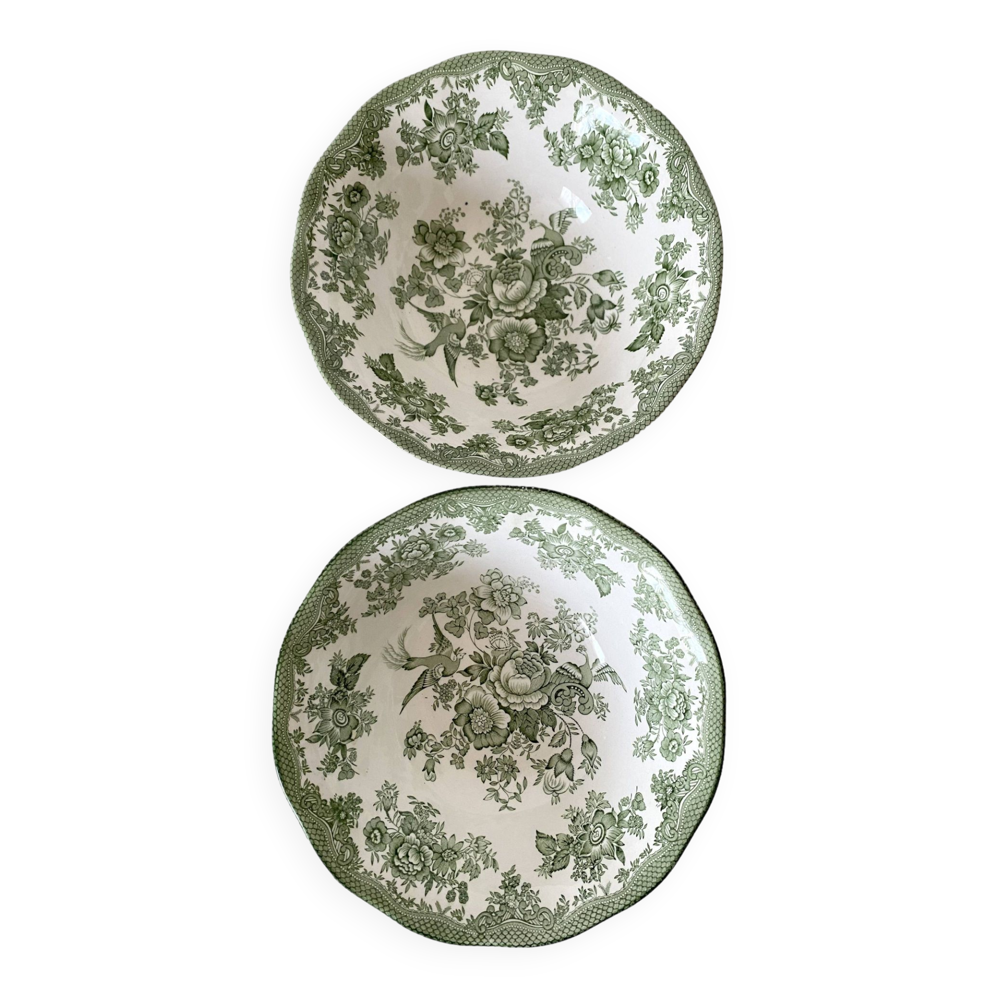 Enoch Wedgwood English porcelain salad bowls