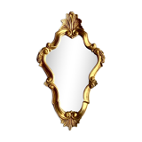 Golden shell mirror - baroque style