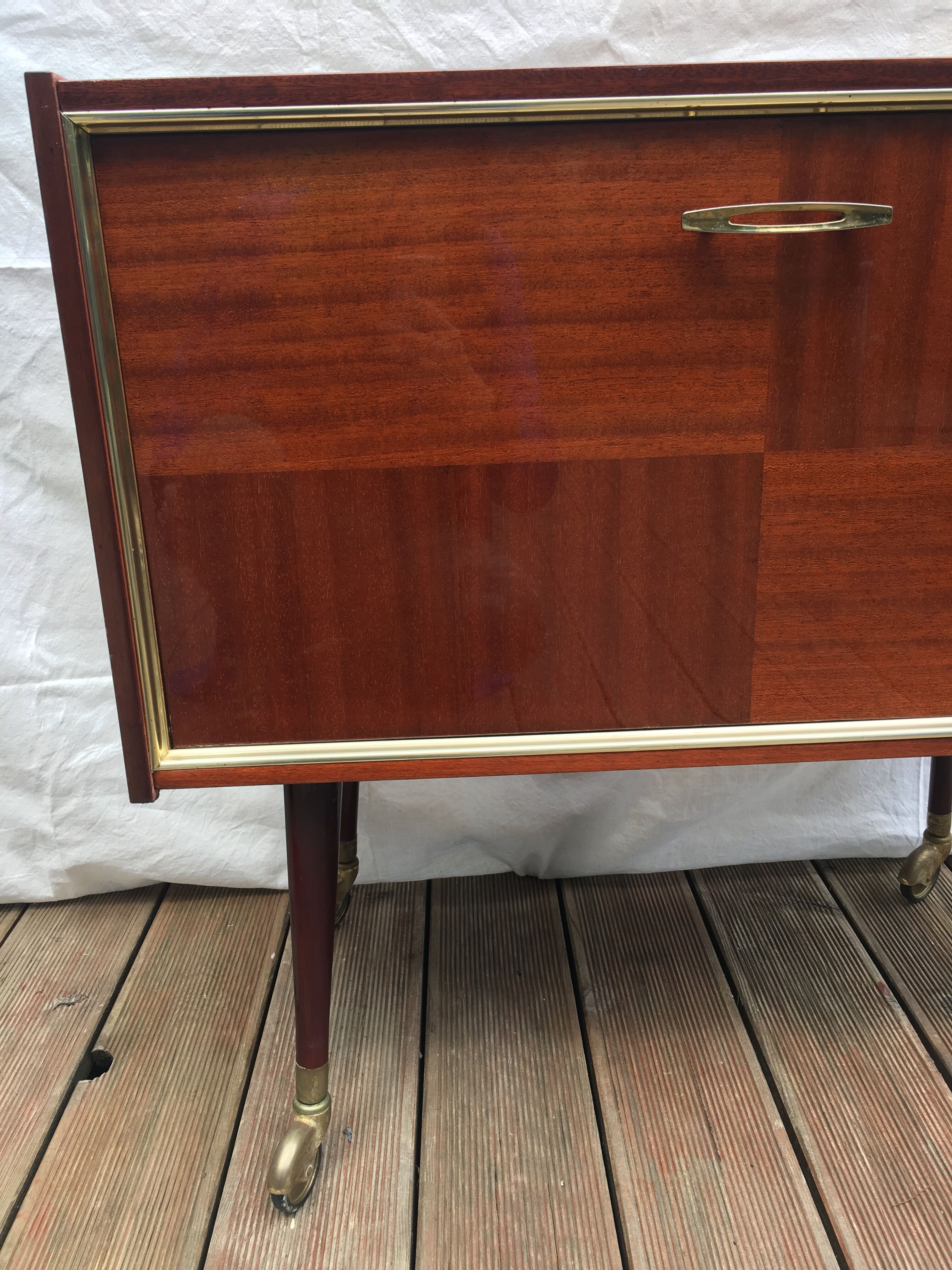 Bar furniture year 60 on castors