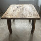 Handcrafted square table