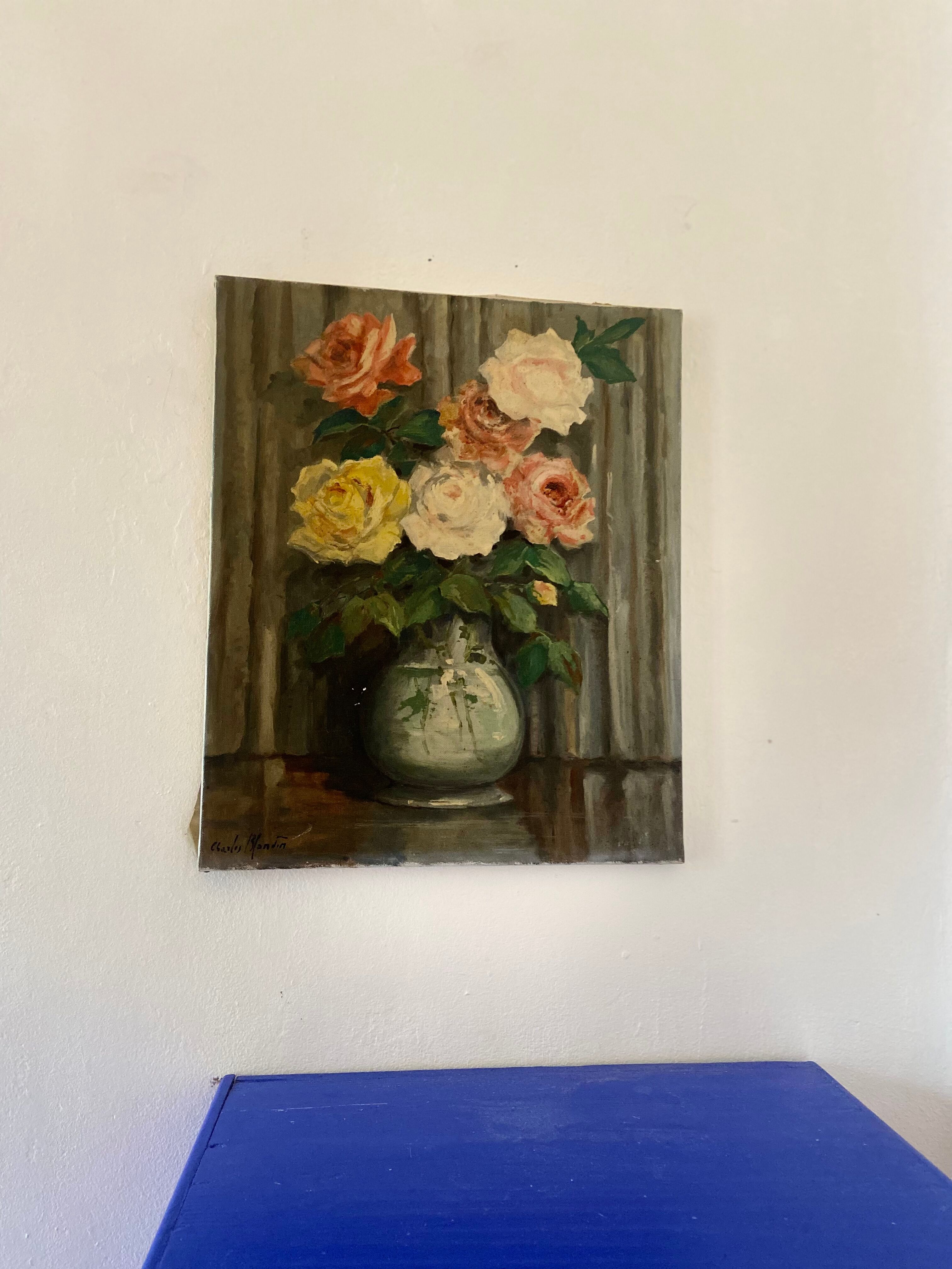 Oil on canvas still life