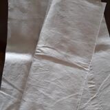Drap et housse oreiller anciens  en lin