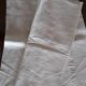 Drap et housse oreiller anciens  en lin