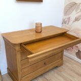 Commode style Louis Philippe en merisier massif