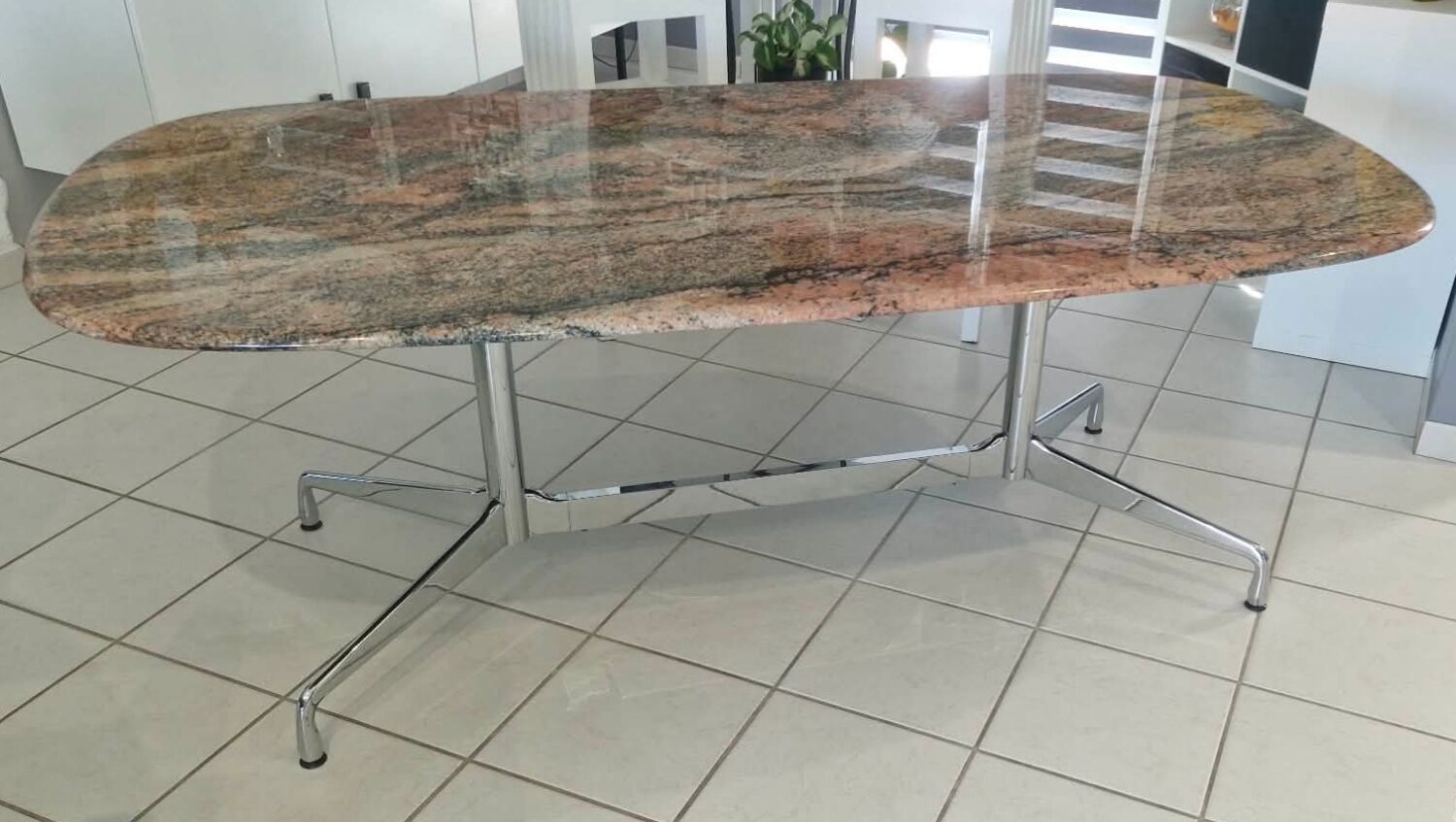 Table by Charles and Ray Eames for Herman Miller, from 1990.