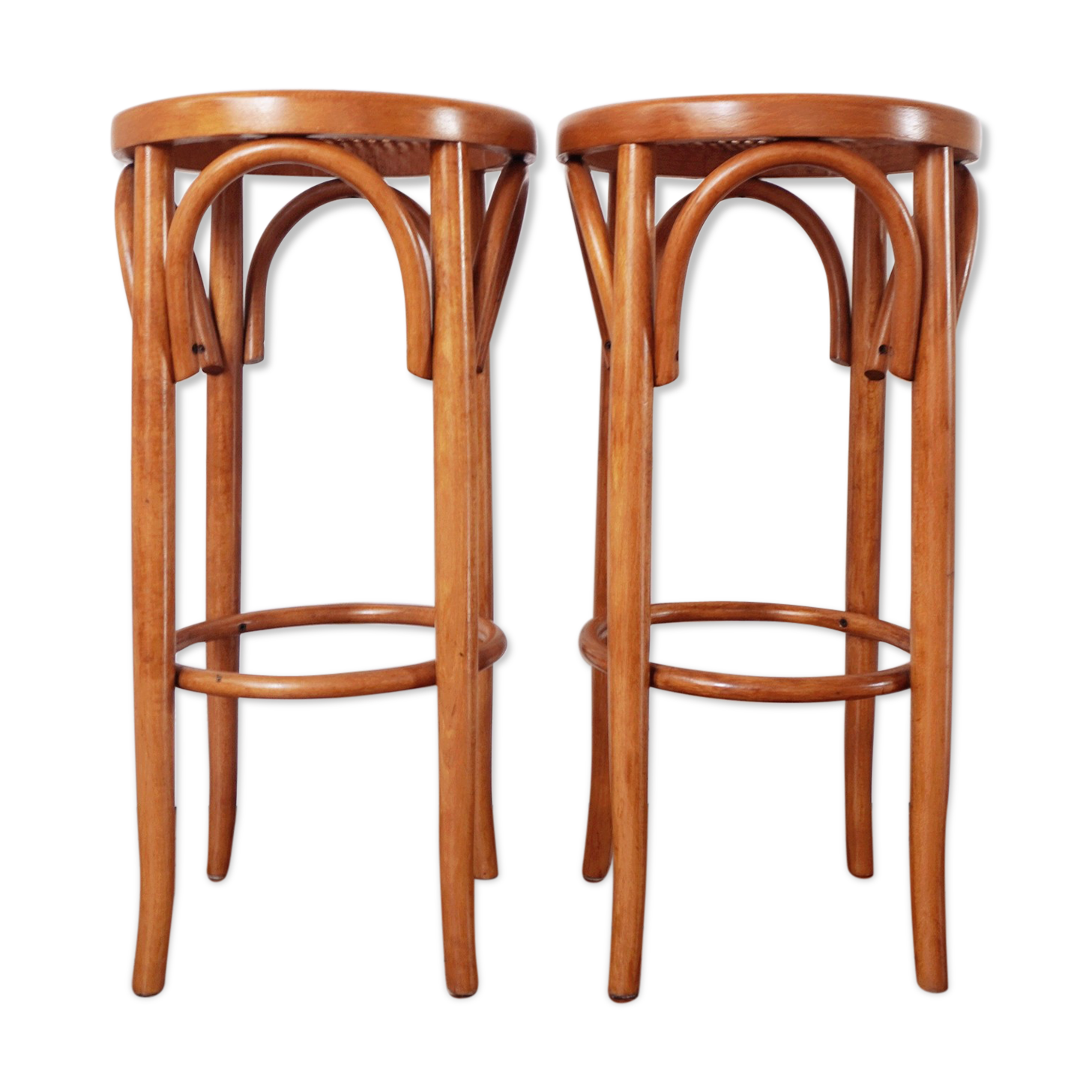 Lot of 2 high stools