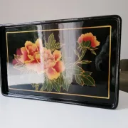 Vintage service platter in Japanese style from the 70s/80s.