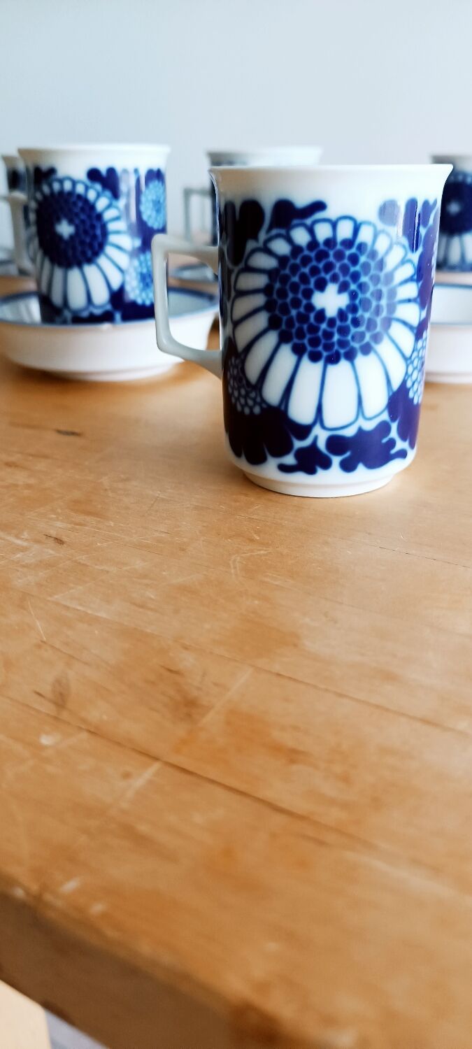 Porsgrund “Marguerite” coffee service designed by Grete Rønning