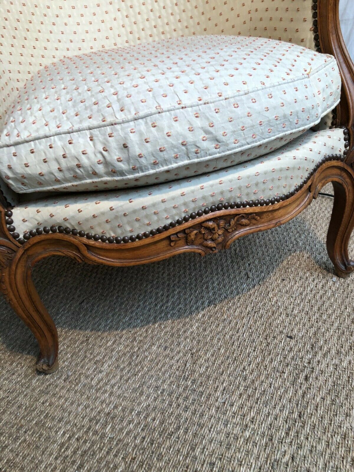 19th century Louis XV-style shepherdess chair