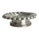 Silver-plated butter dish