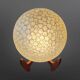 Mid-century wood and plexiglass floor lamp, Germany 1960s