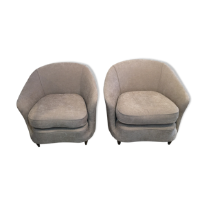paire de fauteuils années