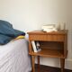 50s bedside table with drawer