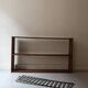 Wall mounted floor wired wood and metal string 1960